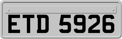 ETD5926