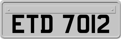 ETD7012