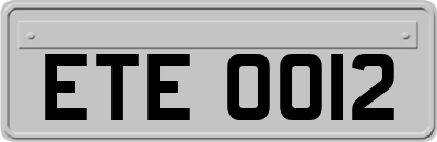 ETE0012