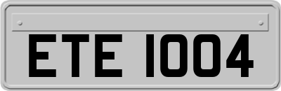 ETE1004