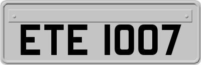 ETE1007