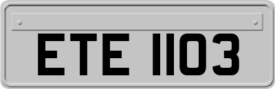 ETE1103