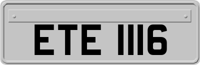 ETE1116
