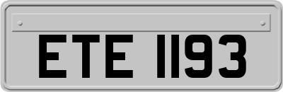 ETE1193