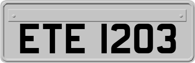 ETE1203