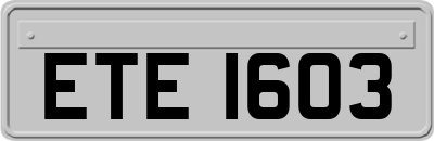 ETE1603