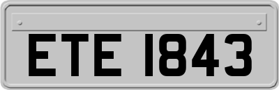 ETE1843