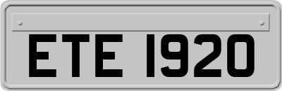 ETE1920