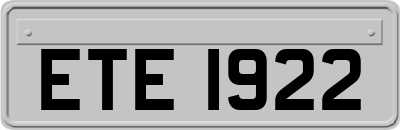 ETE1922