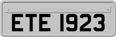 ETE1923