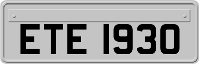 ETE1930