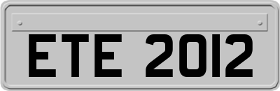 ETE2012