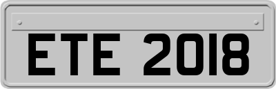 ETE2018