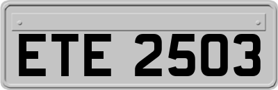 ETE2503