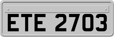 ETE2703