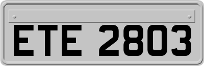 ETE2803