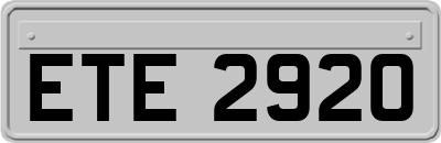 ETE2920