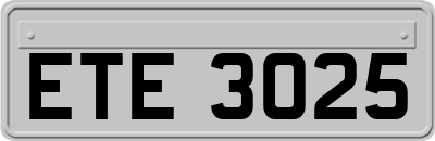 ETE3025
