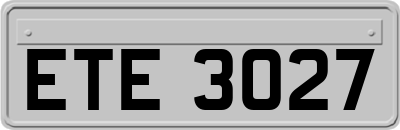 ETE3027