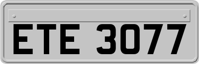 ETE3077