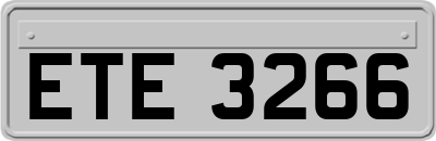 ETE3266