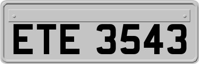 ETE3543