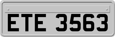 ETE3563