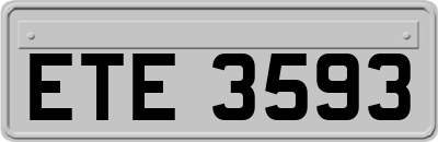 ETE3593