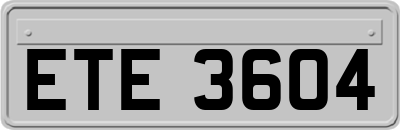 ETE3604