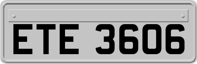 ETE3606