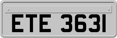 ETE3631