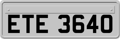 ETE3640