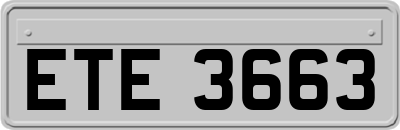 ETE3663