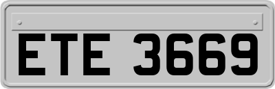 ETE3669