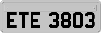 ETE3803