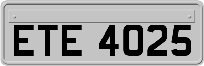 ETE4025