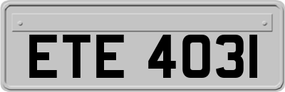 ETE4031