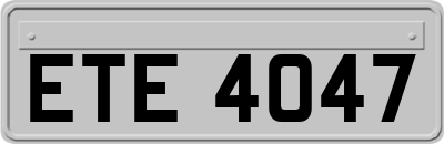 ETE4047