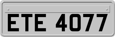 ETE4077