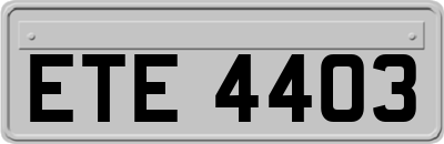 ETE4403