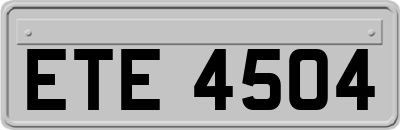 ETE4504