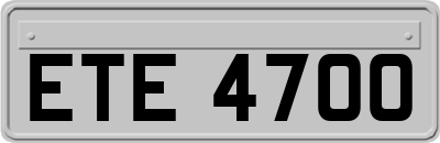 ETE4700