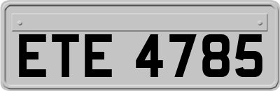 ETE4785