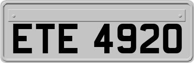 ETE4920
