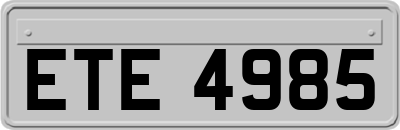 ETE4985