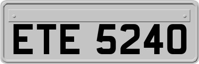 ETE5240