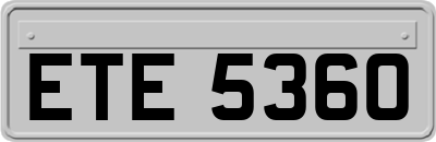 ETE5360