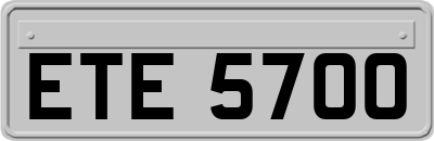 ETE5700