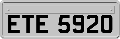 ETE5920