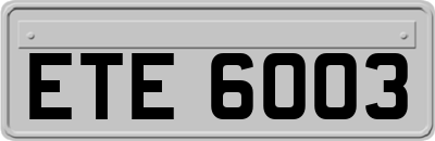 ETE6003